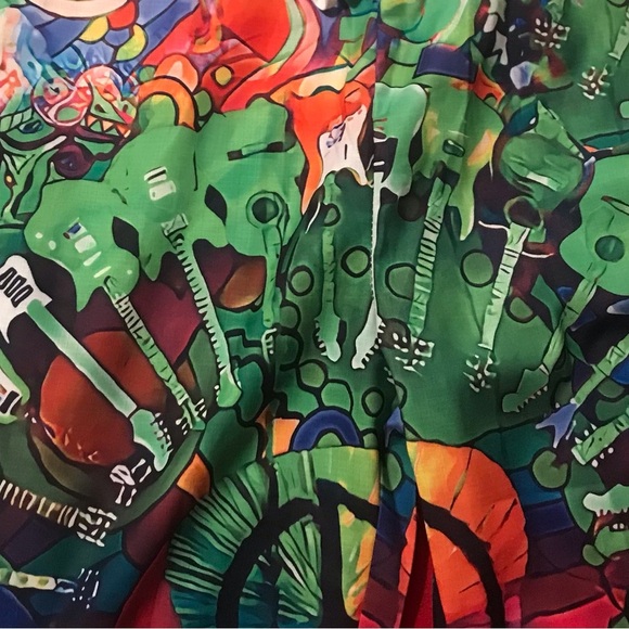 Mens Guitar Funky Hippie Band Lounge Pants Size Large - Picture 8 of 10